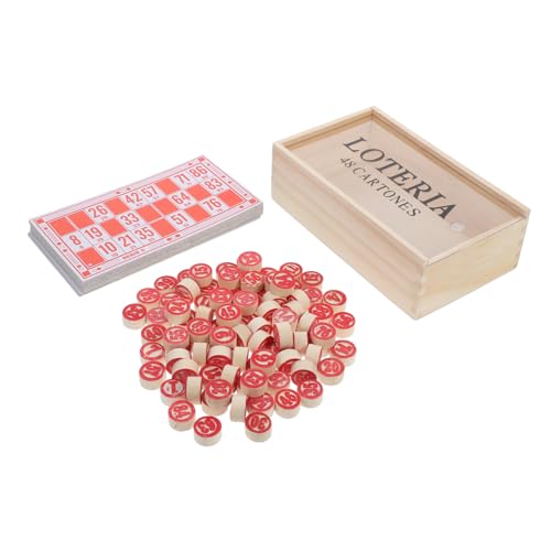 Milisten 1 Satz Bingo-Schach Party-Schachspiel logisches Schach Familientreffen Spiel Reiseschach Strategie Brettspiel Schachbrett Cartoon -Schachspiel Intellektuelles Schachbrettspiel Holz Milisten 1 Satz Bingo-Schach Party-Schachspiel logisches Schach Familientreffen Spiel Reiseschach Strategie Brettspiel Schachbrett Cartoon -Schachspiel Intellektuelles Schachbrettspiel Holz von Milisten