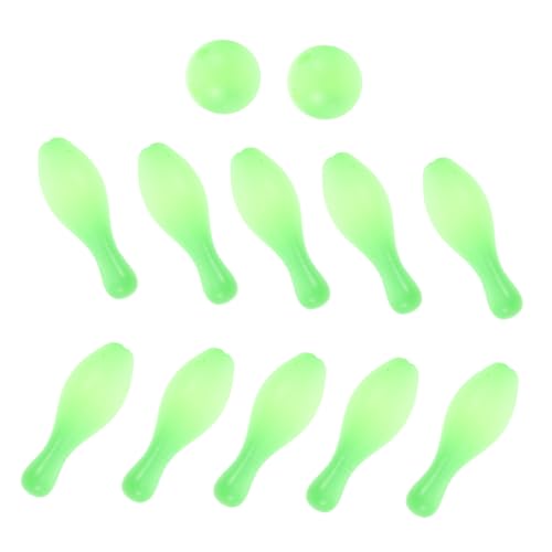 Milisten 1 Satz Bowlingkugel Tabletop-Spiele Bowling für Kleinkinder Minispiele Bowlingspiel Bowling-Souvenir Bowling- Mini-Bowling-Tischspiel Mini Spiel Sport Hellgrün Milisten 1 Satz Bowlingkugel Tabletop-Spiele Bowling für Kleinkinder Minispiele Bowlingspiel Bowling-Souvenir Bowling- Mini-Bowling-Tischspiel Mini Spiel Sport Hellgrün von Milisten
