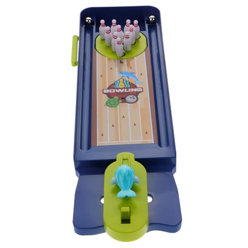 Milisten 1 Satz Brettspiel-Bowling- Tabletop-bowlingspiel Mini-bowlingspiel Bowlingspiele Für Drinnen Desktop-Bowling Desktop-spielspielzeug Tischspiel Abs von Milisten