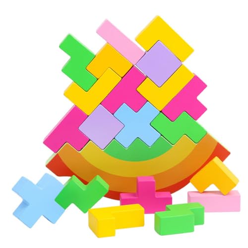 Milisten 1 Satz Building Block Balance - Gleichgewichtsspielzeug Für Stapelspielzeug Aus Holz Stapeln Stapelblock Für Bambus Milisten 1 Satz Building Block Balance - Gleichgewichtsspielzeug Für Stapelspielzeug Aus Holz Stapeln Stapelblock Für Bambus von Milisten