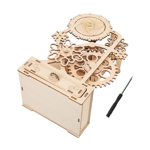 Milisten 1 Satz DIY Holz Puzzle Musikbox Stiftehalter für Tragbar aus Holz für Stifte und Mehr Kreative Bastelidee für Kleine Hände Milisten 1 Satz DIY Holz Puzzle Musikbox Stiftehalter für Tragbar aus Holz für Stifte und Mehr Kreative Bastelidee für Kleine Hände von Milisten