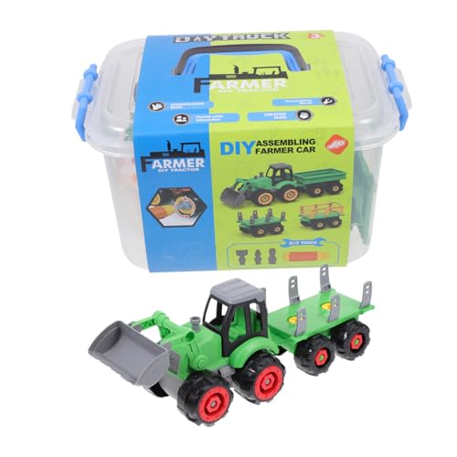 Milisten 1 Satz DIY -montierter Spielzeugauto Autospielzeug Spielzeugauto selber Bauen Kinderauto pädagogisches Cartoon-Auto- Plastik Grün Milisten 1 Satz DIY -montierter Spielzeugauto Autospielzeug Spielzeugauto selber Bauen Kinderauto pädagogisches Cartoon-Auto- Plastik Grün von Milisten