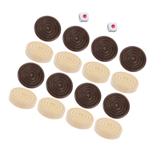 Milisten 1 Satz Dame-zubehör Spielteile Aus Holz Spielmarker Aus Holz Runde Dame Zubehör Für Brettspiele Brettspiele Für Den Familienabend Holzspielzeug Hölzern Milisten 1 Satz Dame-zubehör Spielteile Aus Holz Spielmarker Aus Holz Runde Dame Zubehör Für Brettspiele Brettspiele Für Den Familienabend Holzspielzeug Hölzern von Milisten