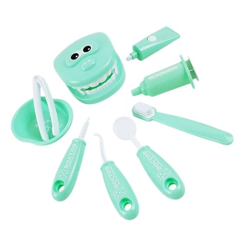 Milisten 1 Satz Dentisten Rollenspielset für Imitationsspielzeug für Kleine Ärzte Lehrspielzeug für Zahnhygiene Sicher und Leicht für Jungen von Milisten