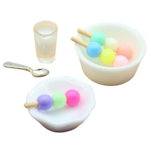 Milisten 1 Satz Dessertmodelle Realistische Snack Ornamente für Puppenhäuser Dekoration für Küchen und Fotorequisiten Snacks und Schalen für Kreative Arrangements Milisten 1 Satz Dessertmodelle Realistische Snack Ornamente für Puppenhäuser Dekoration für Küchen und Fotorequisiten Snacks und Schalen für Kreative Arrangements von Milisten