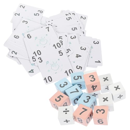 Milisten 1 Satz Digital Cube pädagogisches Mathe-Spielspielzeug interaktives mathematisches Mathe- Lernen kreatives zählspielzeug Holz Milisten 1 Satz Digital Cube pädagogisches Mathe-Spielspielzeug interaktives mathematisches Mathe- Lernen kreatives zählspielzeug Holz von Milisten