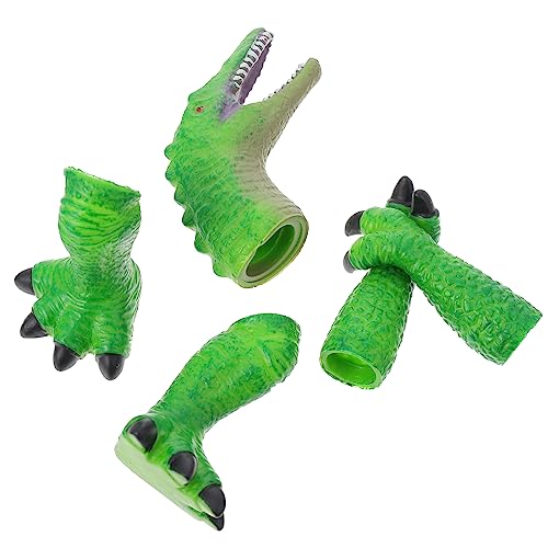 Milisten 1 Satz Dinosaurier Handpuppen Interaktives für Cosplay Kostüm Zubehör Fördert Kreativität und Kommunikation für Geburtstagsfeiern und Schulaufführungen Milisten 1 Satz Dinosaurier Handpuppen Interaktives für Cosplay Kostüm Zubehör Fördert Kreativität und Kommunikation für Geburtstagsfeiern und Schulaufführungen von Milisten