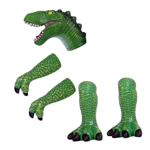Milisten 1 Satz Dinosaurier-Handpuppenspielzeug spielzeuge Tierische Fingerpuppen für Fingerpuppen Hand-Fingerpuppen- Flexible Puppen Vinyl Green Milisten 1 Satz Dinosaurier-Handpuppenspielzeug spielzeuge Tierische Fingerpuppen für Fingerpuppen Hand-Fingerpuppen- Flexible Puppen Vinyl Green von Milisten