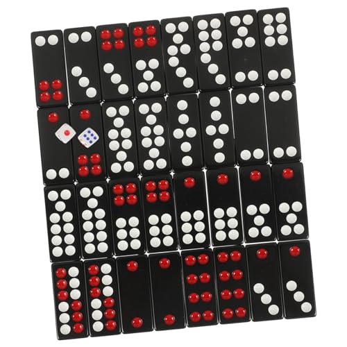 Milisten 1 Satz Domino -Schach und Kartenspiele Chinesisches Paigow-Spiel chinesisches Spiel chinesischer Paigow-Bausatz Paigow-Fliesen chinesisches brettspiel Schwarz Milisten 1 Satz Domino -Schach und Kartenspiele Chinesisches Paigow-Spiel chinesisches Spiel chinesischer Paigow-Bausatz Paigow-Fliesen chinesisches brettspiel Schwarz von Milisten