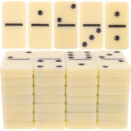 Milisten Domino Satz für Erwachsene Klassisches Domino Brettspiel mit Farbigen Blöcken für Familien und Partyspiele Sicheres Material für Drinnen und Draußen von Milisten