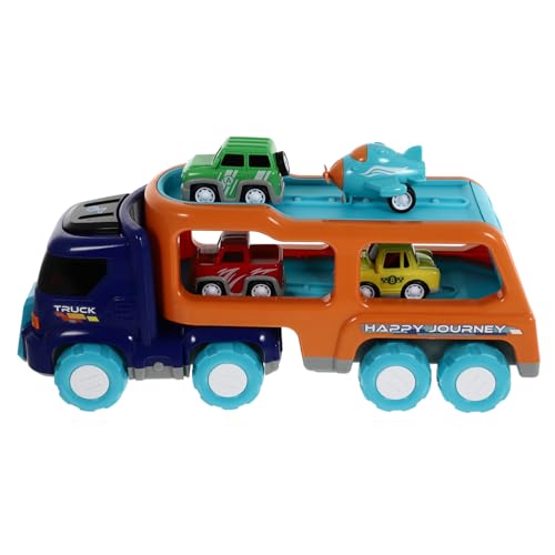 Milisten 1 Satz Doppelte Deckel LKW mit Spielzeugflugzeug Interaktives Reibungsbetriebenes Fahrzeug für Fördert die Eltern Junge Mädchen Interaktion Sicher und Langlebig für Jungen und Milisten 1 Satz Doppelte Deckel LKW mit Spielzeugflugzeug Interaktives Reibungsbetriebenes Fahrzeug für Fördert die Eltern Junge Mädchen Interaktion Sicher und Langlebig für Jungen und von Milisten