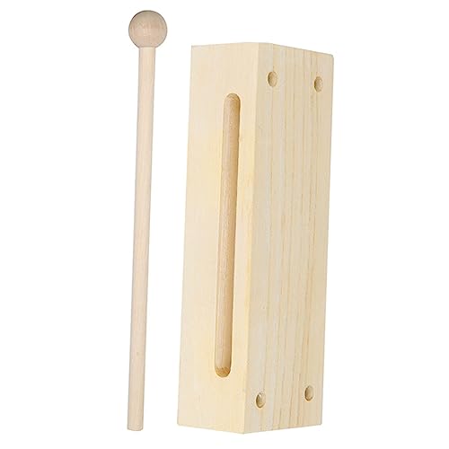 Milisten 1 Satz Doppelter Ton Bangzi Rhythmus-Percussion-Instrument Musikinstrument Für Handpercussionsinstrument Percussion-Block Holzblöcke Musikinstrument Holzblock Buche Milisten 1 Satz Doppelter Ton Bangzi Rhythmus-Percussion-Instrument Musikinstrument Für Handpercussionsinstrument Percussion-Block Holzblöcke Musikinstrument Holzblock Buche von Milisten