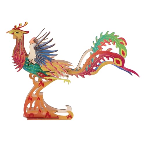 Milisten 1 Satz Dreidimensionales Phoenix-Puzzle 3D-Puzzles aus Holz für Tierpuzzle aus Holz Modellbausätze 3D-Puzzle für Erwachsene 3D-Montage-Holzpuzzle Montagetiermodell hölzern Milisten 1 Satz Dreidimensionales Phoenix-Puzzle 3D-Puzzles aus Holz für Tierpuzzle aus Holz Modellbausätze 3D-Puzzle für Erwachsene 3D-Montage-Holzpuzzle Montagetiermodell hölzern von Milisten