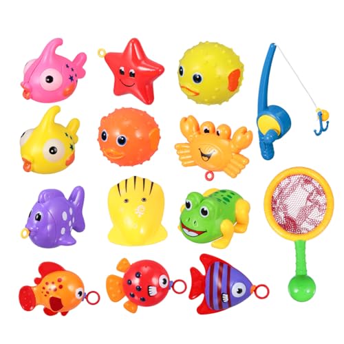 Milisten 1 Satz Educational Toy Set Badewannenspielzeug mit Angelspiel für Sichere und Glatte Kanten Fördert und Beziehungsentwicklung Wasserspielzeug für Kleinkinder und Eltern Milisten 1 Satz Educational Toy Set Badewannenspielzeug mit Angelspiel für Sichere und Glatte Kanten Fördert und Beziehungsentwicklung Wasserspielzeug für Kleinkinder und Eltern von Milisten