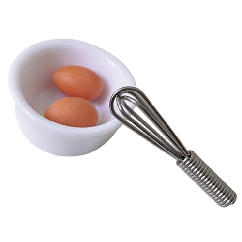 Milisten 1satz Miniatur Eggbeater Mit Realistischen Eiern Schneebesen Und Schüssel Für Dekoration Und Miniatur Küche Accessories Milisten 1satz Miniatur Eggbeater Mit Realistischen Eiern Schneebesen Und Schüssel Für Dekoration Und Miniatur Küche Accessories von Milisten