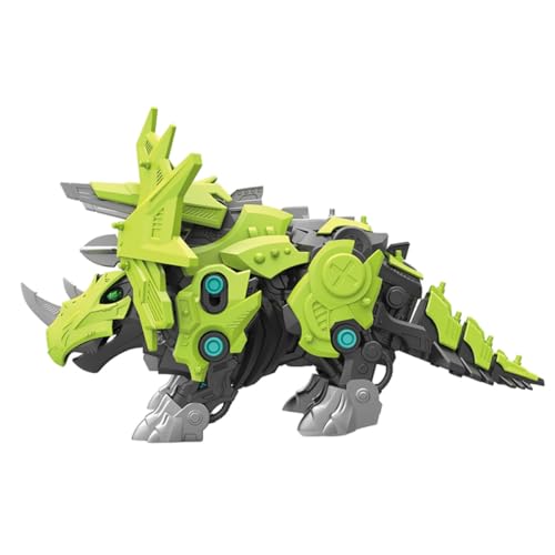 Milisten 1 Satz Einstellbares Elektrisches Dinosaurier Kreatives Mechanisches Modell mit Geräuschen und Lichtern für DIY und Pädagogisches für Geeignet für Drinnen und Draußen von Milisten