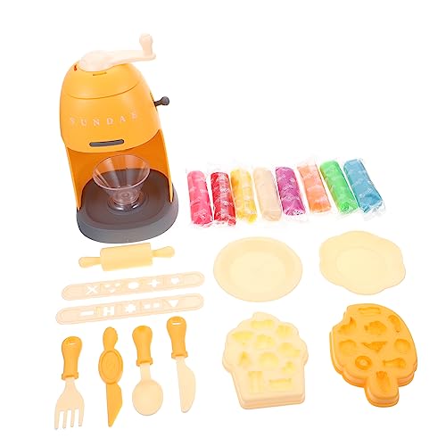 Milisten 1 Satz Eiscreme Imitation Eiscreme für Lernspielzeug für Kreatives für Zuhause Garten und Parks Sichere Materialien Realistische Details von Milisten