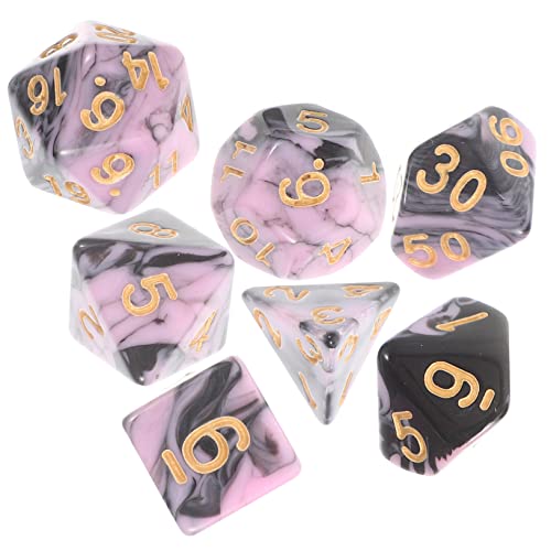 Milisten 1 Satz Facettenreiche numerische Würfel Zubehör Spiel Tischplatte polyedrisch Party mehrseitige Würfel Unterhaltungswürfel Zahlenwürfel Acryl Milisten 1 Satz Facettenreiche numerische Würfel Zubehör Spiel Tischplatte polyedrisch Party mehrseitige Würfel Unterhaltungswürfel Zahlenwürfel Acryl von Milisten
