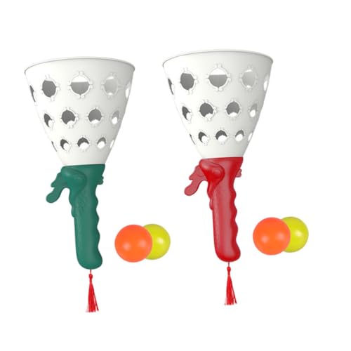 Milisten 1 Satz Fangball Launcher Interaktive Outdoor Fangspiele für Stöcke und Bälle Farben Spaß für Familien und Freunde im Garten oder Park Milisten 1 Satz Fangball Launcher Interaktive Outdoor Fangspiele für Stöcke und Bälle Farben Spaß für Familien und Freunde im Garten oder Park von Milisten