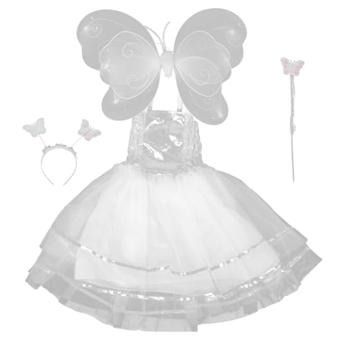 Milisten 1 Satz Feenkostüm Bühnen -cosplay -kostüm Performance -outfit Requisiten Für Bühnenkostüme Bühnenkleid Angel Cosplay -kostüm Engels -outfit Süßes Engelskostüm Weiß Stoff Milisten 1 Satz Feenkostüm Bühnen -cosplay -kostüm Performance -outfit Requisiten Für Bühnenkostüme Bühnenkleid Angel Cosplay -kostüm Engels -outfit Süßes Engelskostüm Weiß Stoff von Milisten