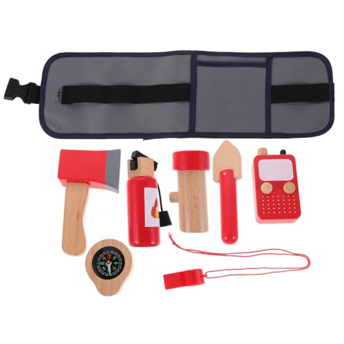 Milisten 1 Satz Feuerwehrmann Rollenspiel Set für Werkzeuggürtel Holzspielzeug Feuerlöscher und Zubehör für Kreatives und Rollenspiele für Jungen und Mädchen Milisten 1 Satz Feuerwehrmann Rollenspiel Set für Werkzeuggürtel Holzspielzeug Feuerlöscher und Zubehör für Kreatives und Rollenspiele für Jungen und Mädchen von Milisten