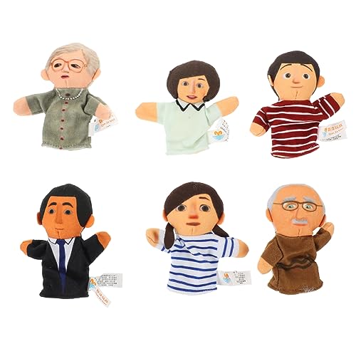 Milisten 1 Satz Fingerpuppe Spielzeuge Zum Geschichtenerzählen Familienpuppen Fingerspielzeug Requisiten Lehren Stoff Milisten 1 Satz Fingerpuppe Spielzeuge Zum Geschichtenerzählen Familienpuppen Fingerspielzeug Requisiten Lehren Stoff von Milisten