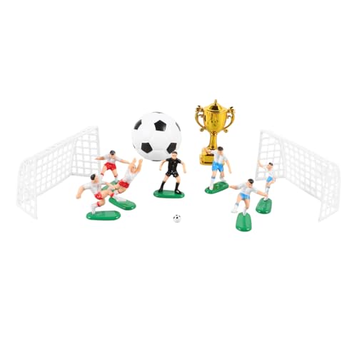 Milisten 1 Satz Fußballmodell Trophäe Party Fußball- -topper Hochzeit Tortendekoration Fußball Für Ziel Miniatur-fußball-kuchendekor Wiederverwendbar Milisten 1 Satz Fußballmodell Trophäe Party Fußball- -topper Hochzeit Tortendekoration Fußball Für Ziel Miniatur-fußball-kuchendekor Wiederverwendbar von Milisten