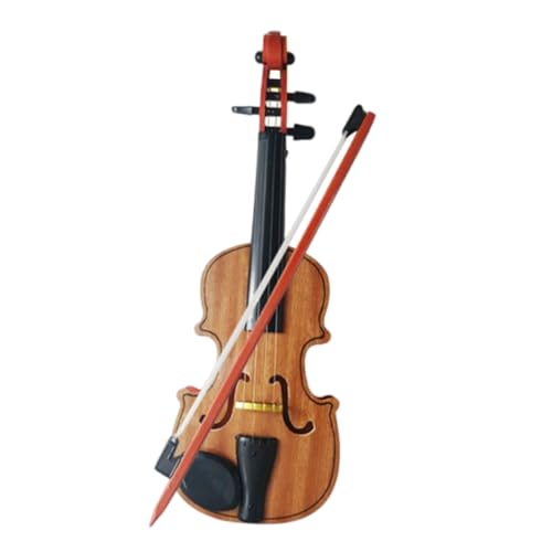 Milisten 1 Satz Geige aus Holz Geige Musikspielzeug Violine Spielzeuggeige realistisches Geigenmodell filigranes Geigenmodell simulierte Geige Plastik Hellbraun Milisten 1 Satz Geige aus Holz Geige Musikspielzeug Violine Spielzeuggeige realistisches Geigenmodell filigranes Geigenmodell simulierte Geige Plastik Hellbraun von Milisten