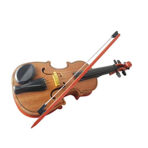 Milisten 1 Satz Geige aus Holz Kindergeige anfänger Geigenspielzeug für Kleinkindmusikspielzeug Instrument Musikalisches für Kleinkinder Plastik Light Brown Milisten 1 Satz Geige aus Holz Kindergeige anfänger Geigenspielzeug für Kleinkindmusikspielzeug Instrument Musikalisches für Kleinkinder Plastik Light Brown von Milisten