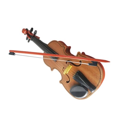 Milisten 1 Satz Geige aus Holz Kindergeige anfänger Kleinkindmusikspielzeug Geige für Kleinkinder Kleiner Instrumentenschmuck Musikalisches Violine Plastik Hellbraun Milisten 1 Satz Geige aus Holz Kindergeige anfänger Kleinkindmusikspielzeug Geige für Kleinkinder Kleiner Instrumentenschmuck Musikalisches Violine Plastik Hellbraun von Milisten