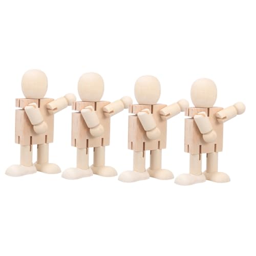 Milisten 1 Satz Graffiti-holzroboter Cool Jungs Bausätze Holz Kleiner Roboter DIY- Aus Holz Roboter Handwerk Unvollendeter Holzroboter Hölzern 4 Stück Milisten 1 Satz Graffiti-holzroboter Cool Jungs Bausätze Holz Kleiner Roboter DIY- Aus Holz Roboter Handwerk Unvollendeter Holzroboter Hölzern 4 Stück von Milisten