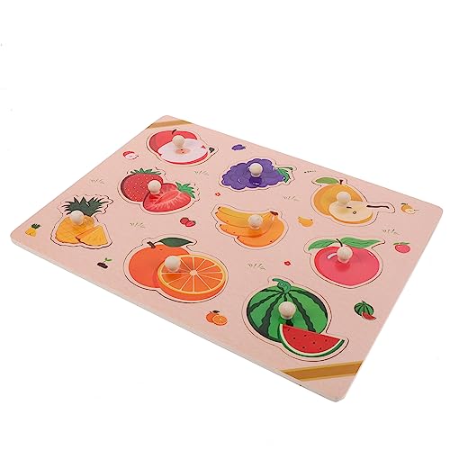 Milisten 1 Satz Greifbrett für Obst Holzpuzzles für Kleinkinder von 3 bis 9 Jahren Puzzles Holz Rätsel für Kleinkinder von 3 bis 9 Jahren Holzpuzzles für hölzern Milisten 1 Satz Greifbrett für Obst Holzpuzzles für Kleinkinder von 3 bis 9 Jahren Puzzles Holz Rätsel für Kleinkinder von 3 bis 9 Jahren Holzpuzzles für hölzern von Milisten