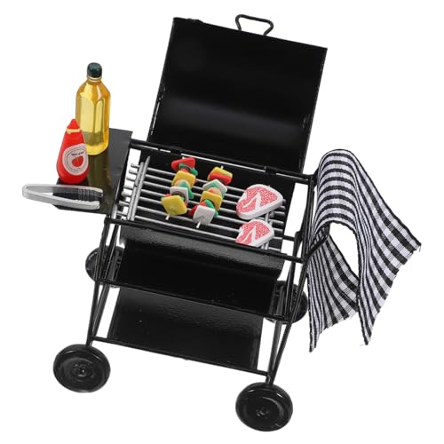 Milisten 1 Satz Grill Modell für Puppenhaus Realistisches BBQ Zubehör Kreatives für Rollenspiele für DIY Miniaturhäuser und Gruppenaktivitäten Fördert Kreativität und Hand Auge Koordination Milisten 1 Satz Grill Modell für Puppenhaus Realistisches BBQ Zubehör Kreatives für Rollenspiele für DIY Miniaturhäuser und Gruppenaktivitäten Fördert Kreativität und Hand Auge Koordination von Milisten