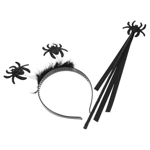 Milisten 1 Satz Halloween Haarband Set mit Zauberstab Teiliges Kostümzubehör für Karneval und Partys für Festliche Anlässe und Halloween Feiern von Milisten