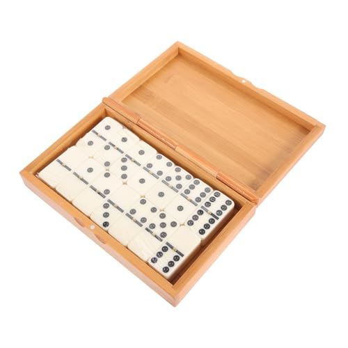 Milisten 1 Satz Haushalts Domino Interaktive Simulierte Antike Domino Steine im Holzbox für Lernspiele und Familienspiele Geeignet für Erwachsene Milisten 1 Satz Haushalts Domino Interaktive Simulierte Antike Domino Steine im Holzbox für Lernspiele und Familienspiele Geeignet für Erwachsene von Milisten