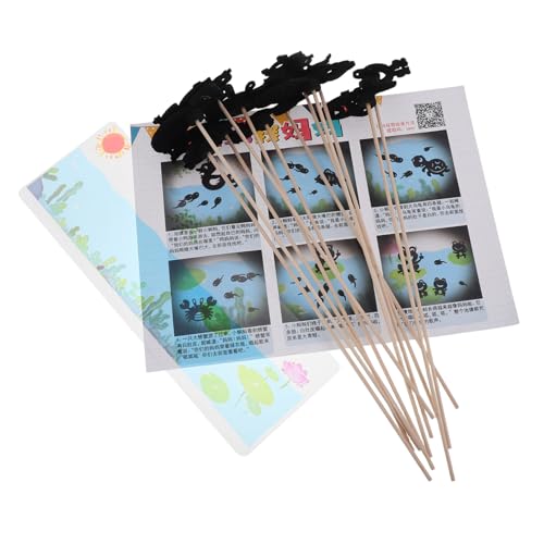 Milisten 1 Satz Hilfsmittel Für Den Kindergarten Weihnachtliche Fingerpuppen Marionettenpuppen Puppentheater Papier Black Milisten 1 Satz Hilfsmittel Für Den Kindergarten Weihnachtliche Fingerpuppen Marionettenpuppen Puppentheater Papier Black von Milisten