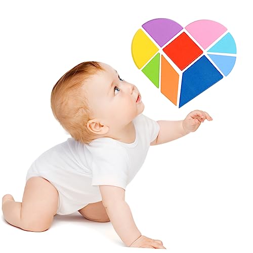 Milisten 1 Satz Hölzernes Tangram - Tangram-Puzzle- pädagogisches Kinderfrühes Lernspielzeug Kinderspielzeug Colorful Milisten 1 Satz Hölzernes Tangram - Tangram-Puzzle- pädagogisches Kinderfrühes Lernspielzeug Kinderspielzeug Colorful von Milisten