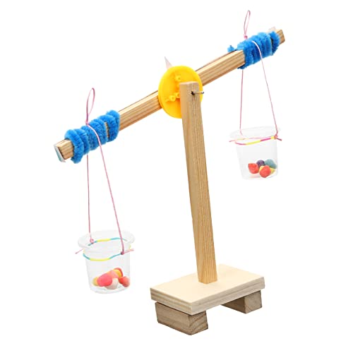 Milisten 1 Satz Holz Balance Modell für DIY Wissenschaftsspielzeug Mathe und Experimentierfähigkeiten Lernspiel für Vorschule und Frühe Bildung Milisten 1 Satz Holz Balance Modell für DIY Wissenschaftsspielzeug Mathe und Experimentierfähigkeiten Lernspiel für Vorschule und Frühe Bildung von Milisten