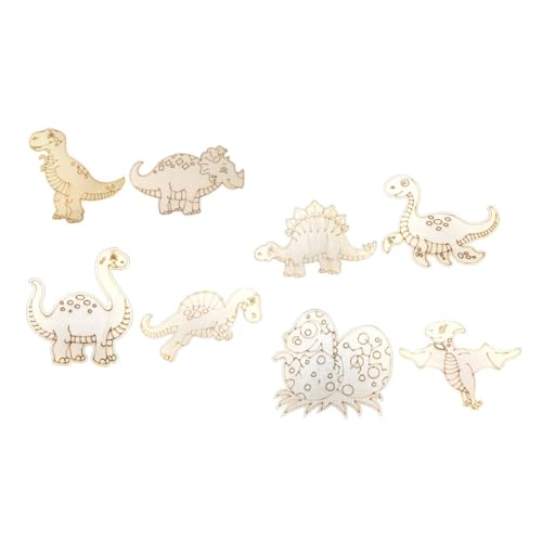 Milisten 1 Satz Holz-Dinosaurier-Handwerk Dinosaurierspielzeug Mini-Dinosaurier Dinosaurier-Puzzle Dinosaurierfiguren Dinosaurier-fingerspielzeug Party DIY Liefert 8 Stück Milisten 1 Satz Holz-Dinosaurier-Handwerk Dinosaurierspielzeug Mini-Dinosaurier Dinosaurier-Puzzle Dinosaurierfiguren Dinosaurier-fingerspielzeug Party DIY Liefert 8 Stück von Milisten