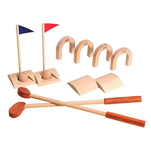 Milisten 1 Satz Holz Golfset für Hochwertiges Lernspielzeug für Drinnen und Draußen Fördert Koordination und Spaß Beim Golfspielen für Eltern Junge Mädchen Aktivitäten Milisten 1 Satz Holz Golfset für Hochwertiges Lernspielzeug für Drinnen und Draußen Fördert Koordination und Spaß Beim Golfspielen für Eltern Junge Mädchen Aktivitäten von Milisten