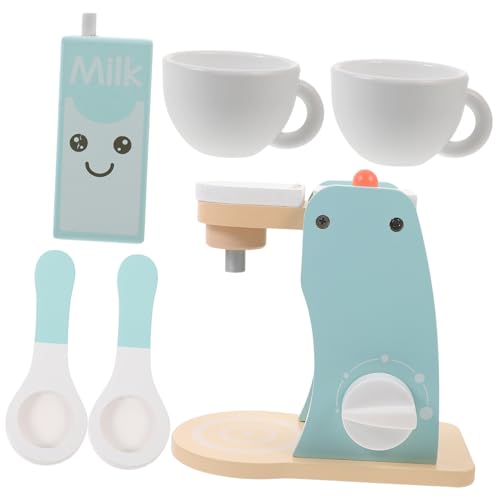 Milisten 1 Satz Holz Kaffeemaschine Spielzeugset Lernspielzeug für Kreative Rollenspiele Fördert Motorische Fähigkeiten und Soziale Kompetenzen für Jungen und Mädchen Milisten 1 Satz Holz Kaffeemaschine Spielzeugset Lernspielzeug für Kreative Rollenspiele Fördert Motorische Fähigkeiten und Soziale Kompetenzen für Jungen und Mädchen von Milisten
