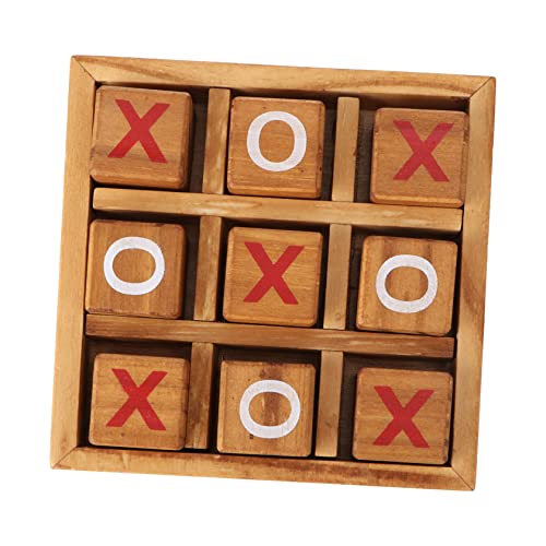 Milisten 1 Satz Holz Spielesammlung für Strategisches Gesellschaftsspiel Beobachtung für Drinnen und Draußen Spieler für Stundenlangen Spaß von Milisten
