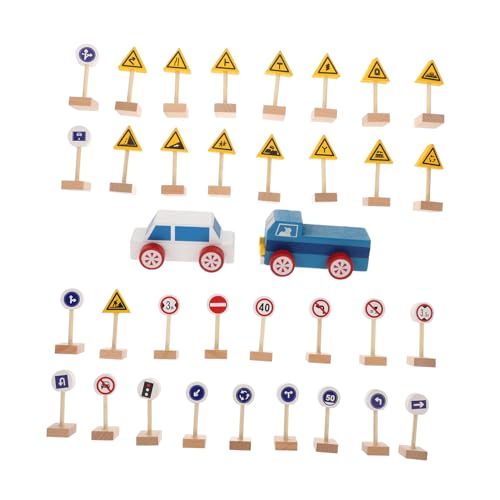 Milisten 1 Satz Holz mit Verkehrsschildern Lernspielzeug für Verkehrserziehung Simulierte Straßenschilder für Sicheres und Verkehrswissen Pädagogisches aus Buchenholz Milisten 1 Satz Holz mit Verkehrsschildern Lernspielzeug für Verkehrserziehung Simulierte Straßenschilder für Sicheres und Verkehrswissen Pädagogisches aus Buchenholz von Milisten
