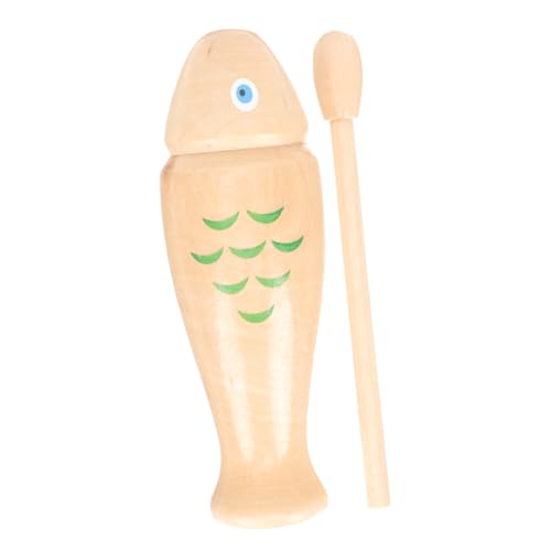 Milisten 1 Satz Holzfisch -Schlaginstrument Rhythmusspielzeug Percussion- in Fischform Lernspielzeug für Musical Toy Schlaginstrument hölzern Beige Milisten 1 Satz Holzfisch -Schlaginstrument Rhythmusspielzeug Percussion- in Fischform Lernspielzeug für Musical Toy Schlaginstrument hölzern Beige von Milisten