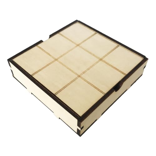 Milisten 1 Satz Holzkiste Schach Brettspiele Aus Holz -brettspiel Familienspiel Lindensperrholz Milisten 1 Satz Holzkiste Schach Brettspiele Aus Holz -brettspiel Familienspiel Lindensperrholz von Milisten