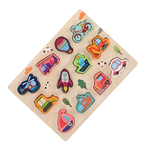 Milisten 1 Satz Holzpuzzle für Kleinkinder mit Formensortierbrett Pädagogisches für Jahre Alte Jungen und Verbessert Konzentration und Farberkennung Lernspielzeug für Verkehrsmittel Milisten 1 Satz Holzpuzzle für Kleinkinder mit Formensortierbrett Pädagogisches für Jahre Alte Jungen und Verbessert Konzentration und Farberkennung Lernspielzeug für Verkehrsmittel von Milisten