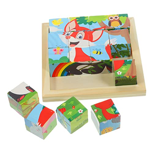 Milisten 1 Satz Holzpuzzle für Teiliges mit Tierischen Mustern Fördert Kognitive Fähigkeiten und Hand Augen Koordination für Jahren Milisten 1 Satz Holzpuzzle für Teiliges mit Tierischen Mustern Fördert Kognitive Fähigkeiten und Hand Augen Koordination für Jahren von Milisten