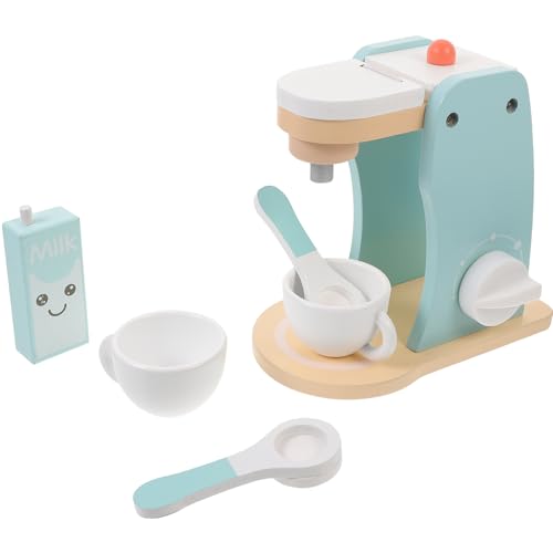 Milisten 1 Satz Holzspielzeug Kaffeemaschine für Kreative Rollenspiele Robustes und Stilvolles Design für Mädchen und Jungen Fördert Fantasievolles Milisten 1 Satz Holzspielzeug Kaffeemaschine für Kreative Rollenspiele Robustes und Stilvolles Design für Mädchen und Jungen Fördert Fantasievolles von Milisten