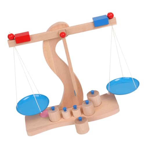 Milisten 1 Satz Holzwaage Kreatives Balance für Frühe Mathematische Bildung Montessori Lernspielzeug für Pädagogisches Werkzeug für Eltern Milisten 1 Satz Holzwaage Kreatives Balance für Frühe Mathematische Bildung Montessori Lernspielzeug für Pädagogisches Werkzeug für Eltern von Milisten
