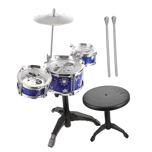 Milisten 1 Satz Jazz -Drum -spielzeuge Musikspielzeugtrommel Musikgeräte Für -Instrumente Kleine Trommel Für Musikalisches Für Plastik Blau Milisten 1 Satz Jazz -Drum -spielzeuge Musikspielzeugtrommel Musikgeräte Für -Instrumente Kleine Trommel Für Musikalisches Für Plastik Blau von Milisten